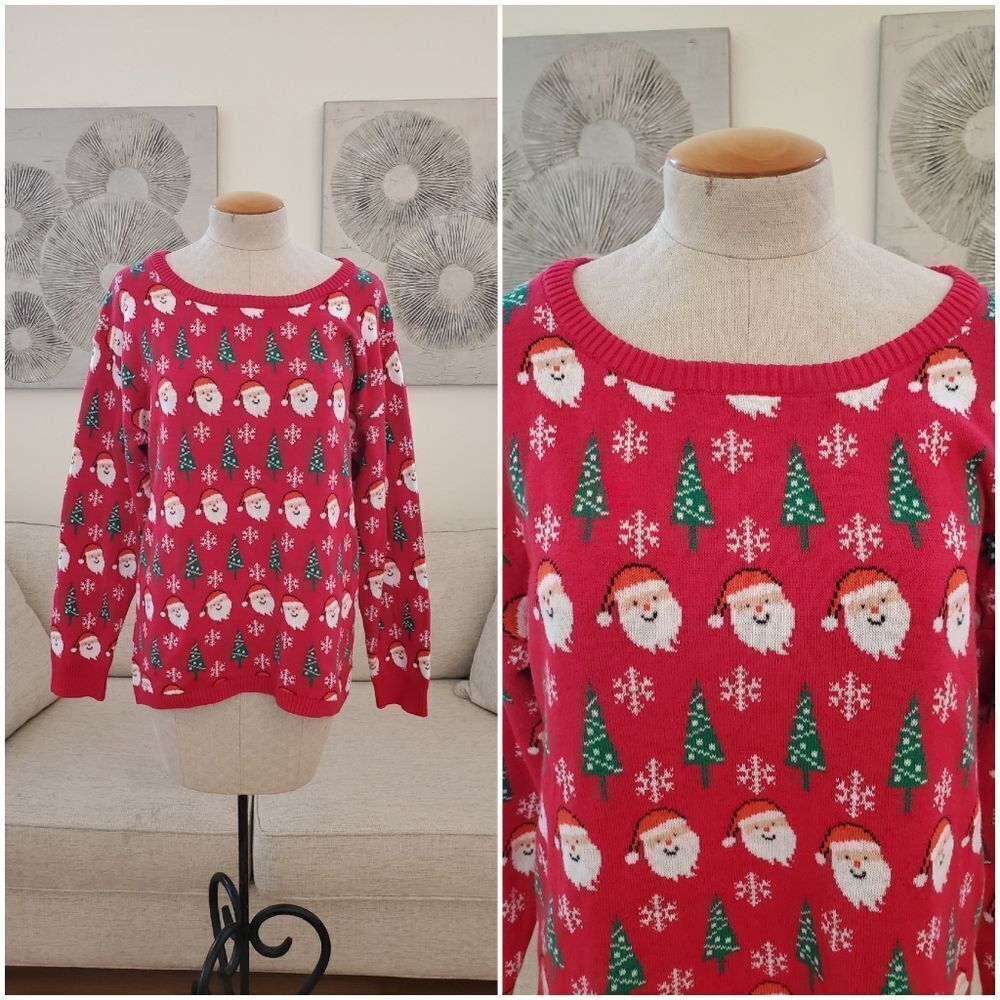 Isabella's Closet Christmas Sweater sz XL